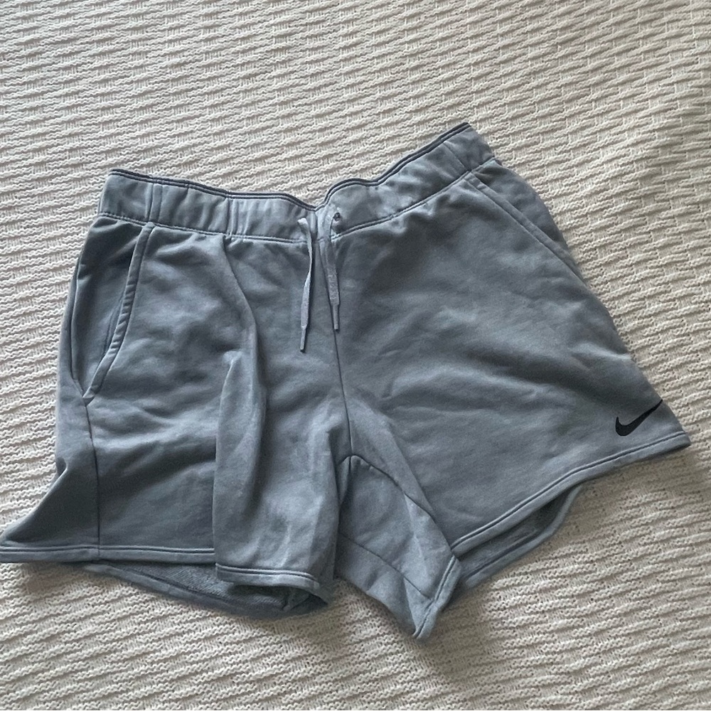Grey Nike Running Shorts- pockets, cloth